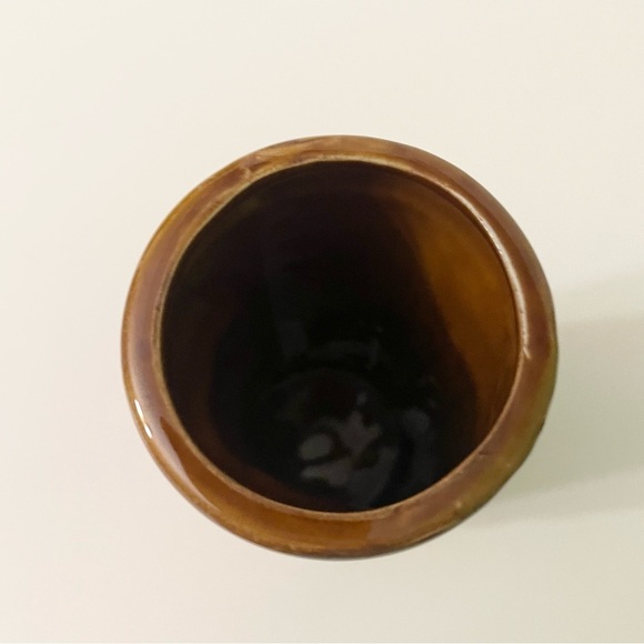 Tiki Brown Glaze Ceramic Barware Tall Mug Cup Vase Kahuna God DW114 - Picture 14 of 16
